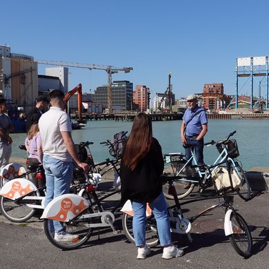 Exkursion von Studierenden des Bachelorstudiengangs Bauingenieurwesen nach Malmö und Kopenhagen.
