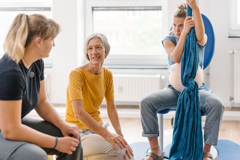 Geburtshilfe Gespr&auml;ch Hebammen