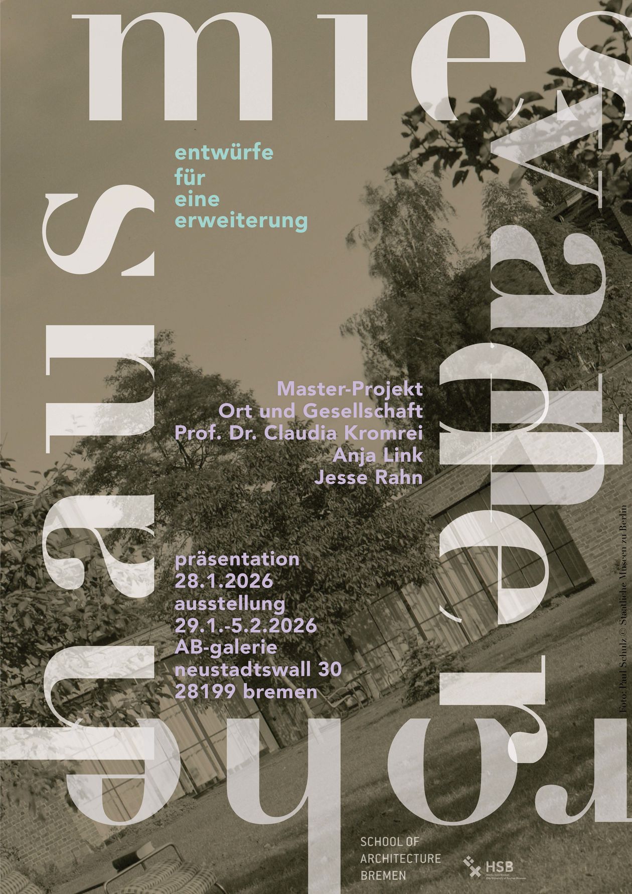 Plakat zur Ausstellung