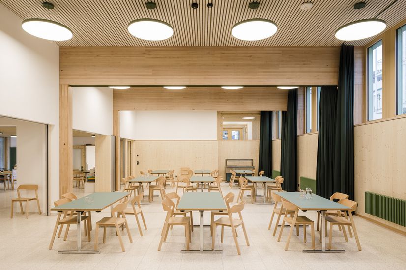Schulzentrum Davos @CURA Architekten (Bild: Daisuke Hirabayashi)