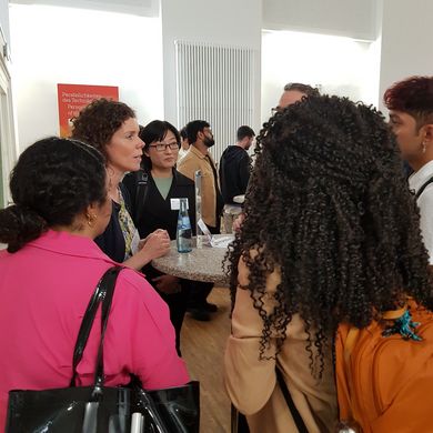 Netzwerken Internationale Studierende im Gepräch mit HR