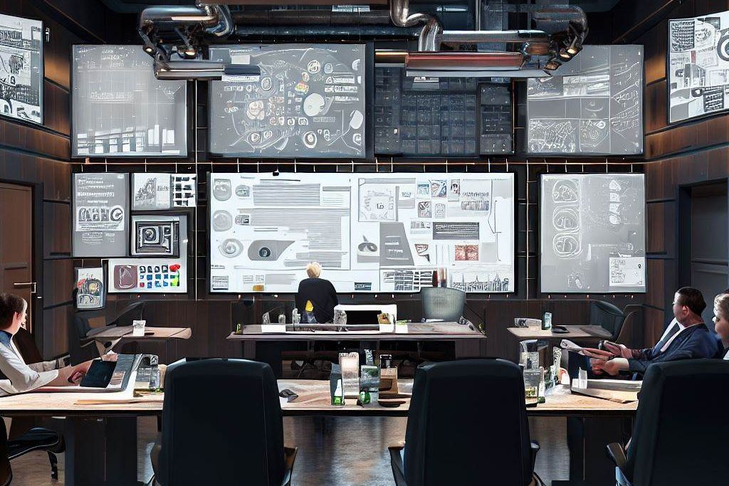 Management Labor (erzeugt mit www.bing.com/create)