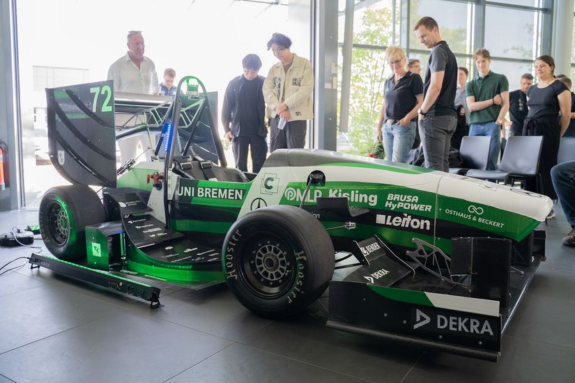 Formula Student Rennwagen von Bremergy e.V. im Profil 