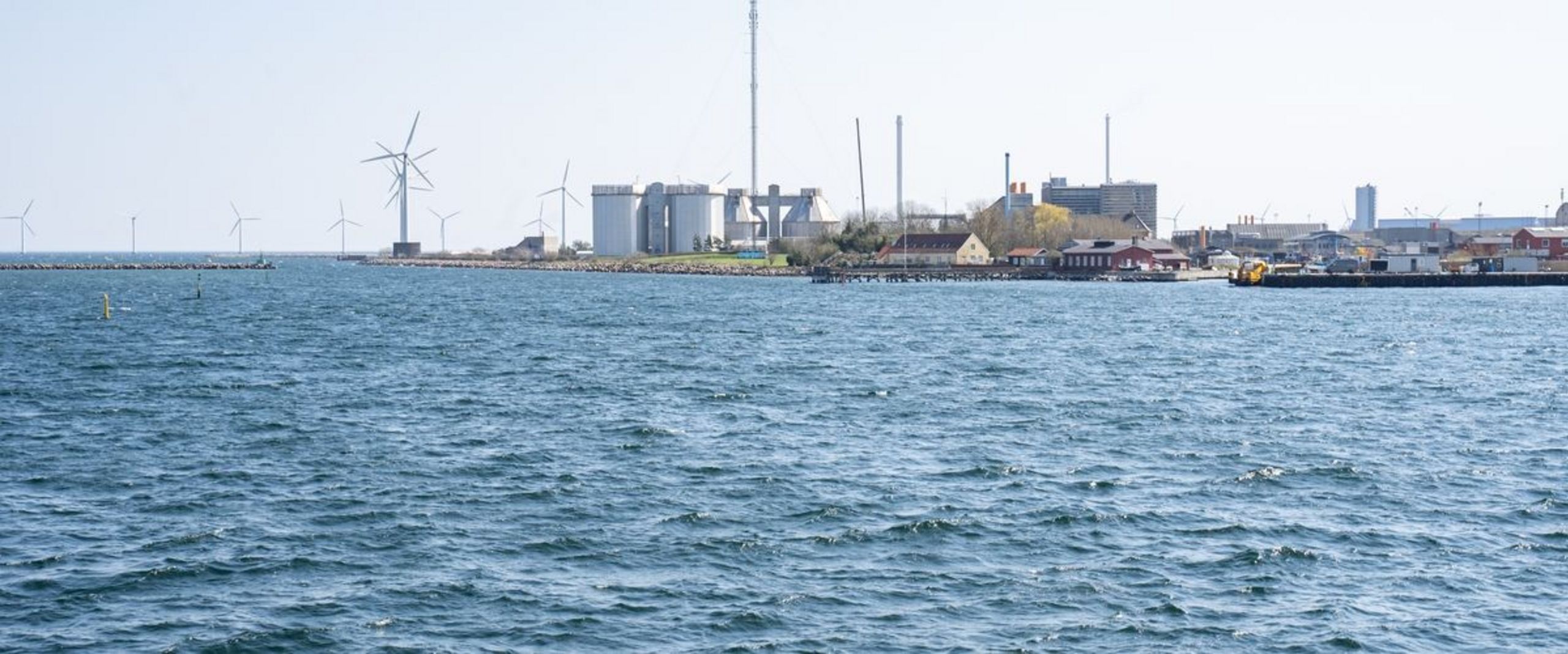 Industrieanlage an der Nordsee