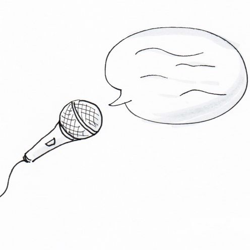 Mikrofon als Sketchnote