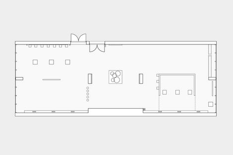 Floorplan für die Nails Exhibition.