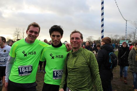 L&auml;ufer:innen beim Bremer Silvesterlauf 2019.