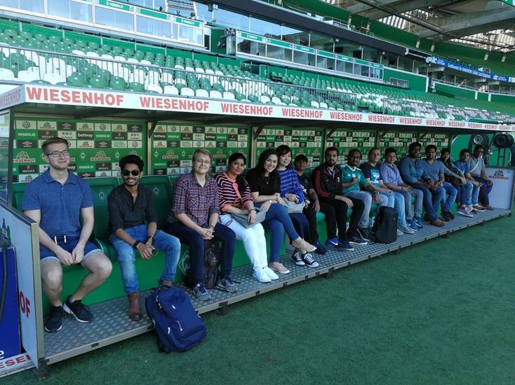 Ausflug ins Weser Stadion 