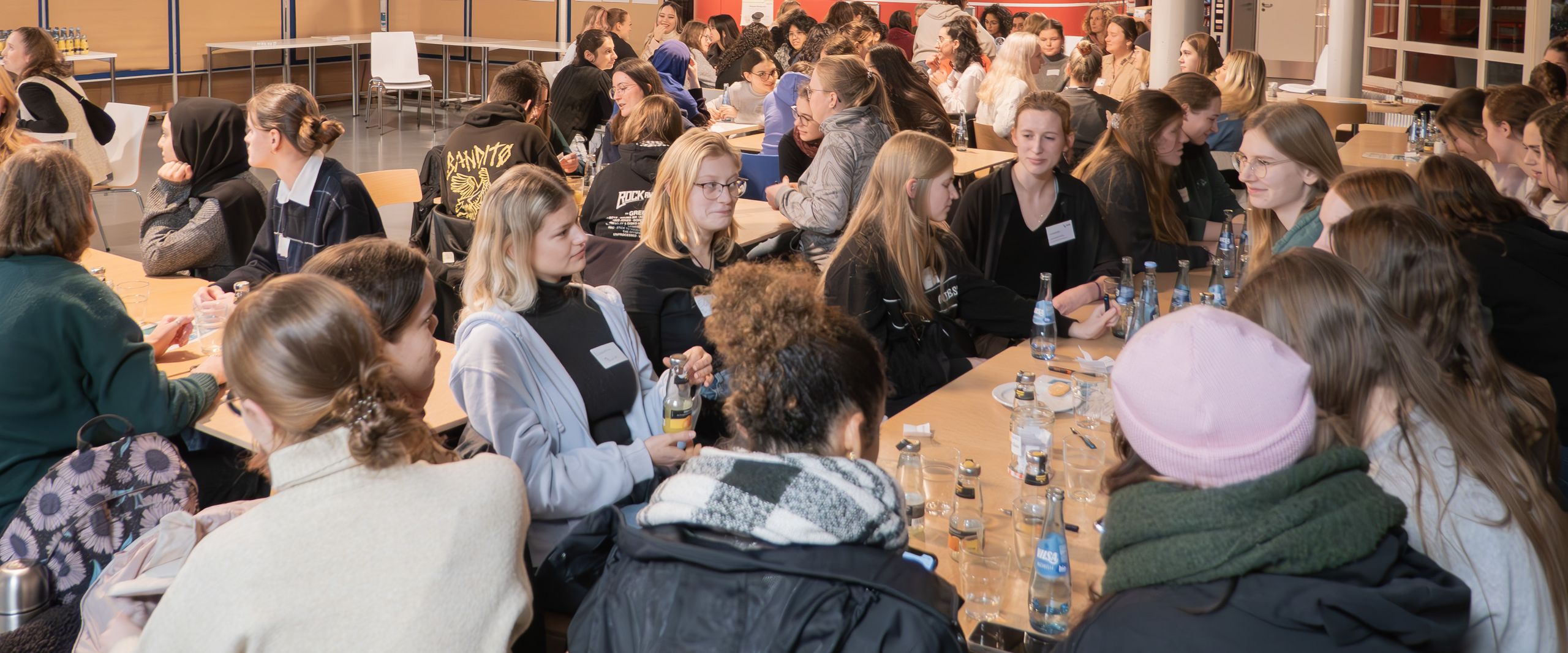 MINT-Studentinnen im Gespr&auml;ch