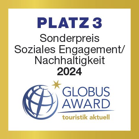 Sonderpreis Soziales Engagement/Nachhaltigkeit 2024 - Globus Awards