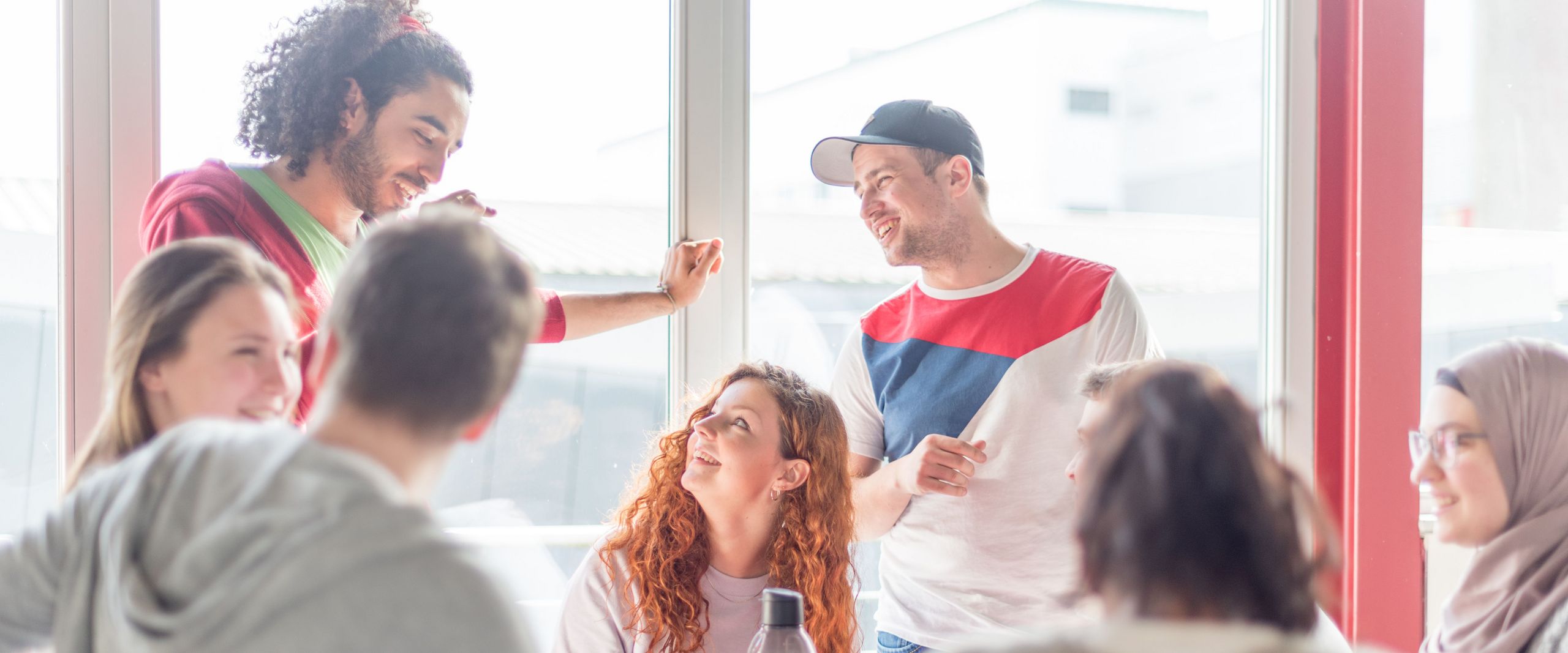Gruppe Studierende