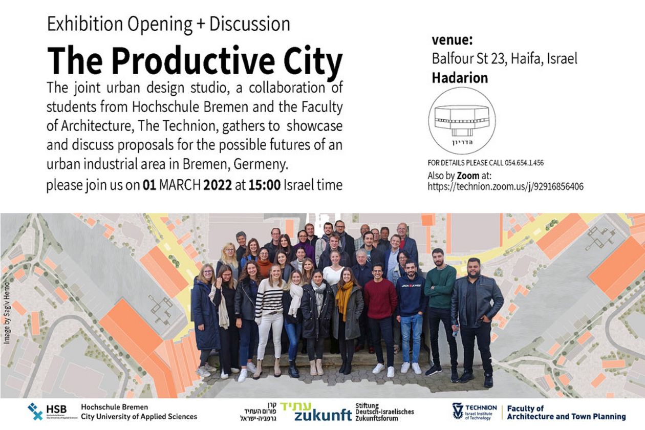 Einladung zur Ausstellung der HSB und des Technion in Haifa Foto: Sagiv Hemo Einladung zur Ausstellung der HSB und des Technion in Haifa Foto: Sagiv Hemo