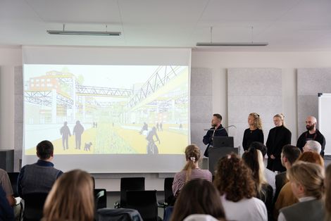 Abschlusspr&auml;sentation - Beck&acute;s Uptown (Foto: Jessica Ammann)
