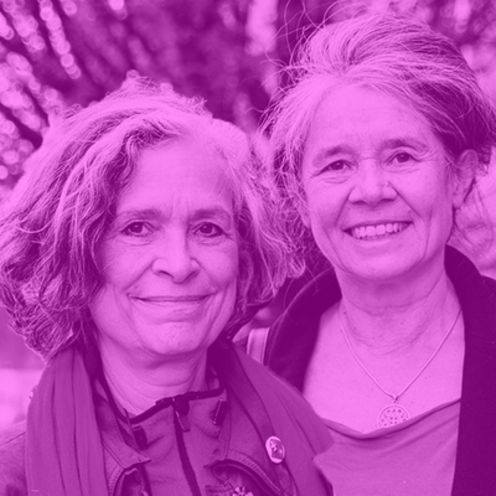 Beate Zimpelmann und Margareta Steinrücke